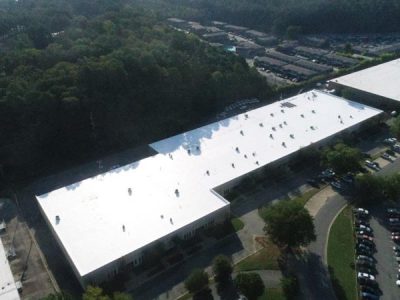Full Commercial Flat Roofing Project